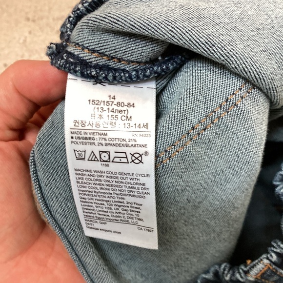 Gap jeggings, size 14 - Picture 4 of 5